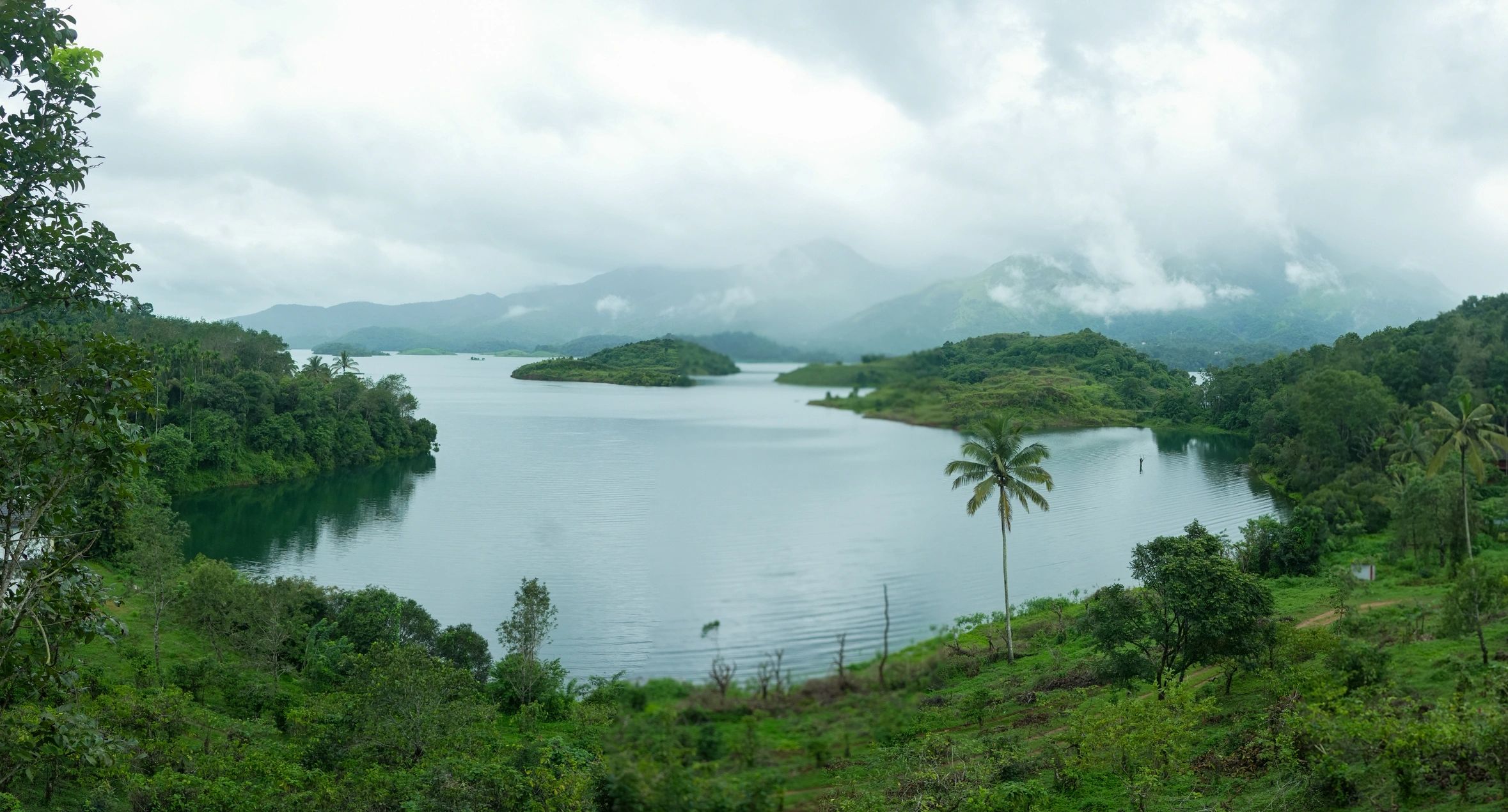 Scenic hill landscape in Wayanad, Kerala